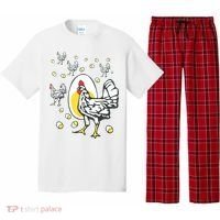 Roseanne Chicken Funny Roseanne Rooster And Egg Pajama Set thumb 0