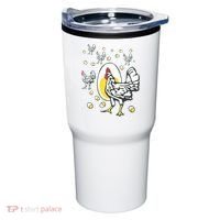 Roseanne Chicken Funny Roseanne Rooster And Egg Tumbler thumb 0