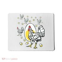 Roseanne Chicken Funny Roseanne Rooster And Egg Mousepad thumb 0
