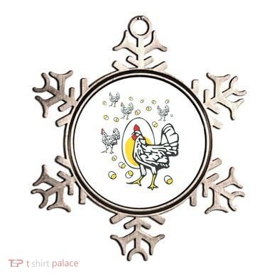 Roseanne Chicken Funny Roseanne Rooster And Egg Ornament