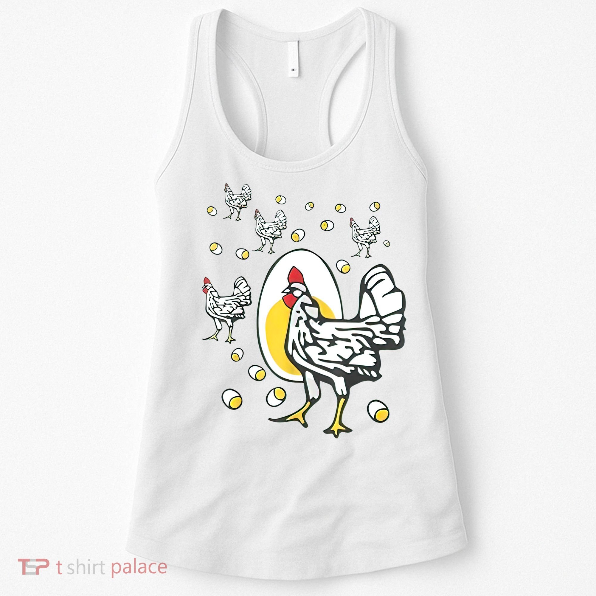 Roseanne Chicken Funny Roseanne Rooster And Egg Women's Tank Top