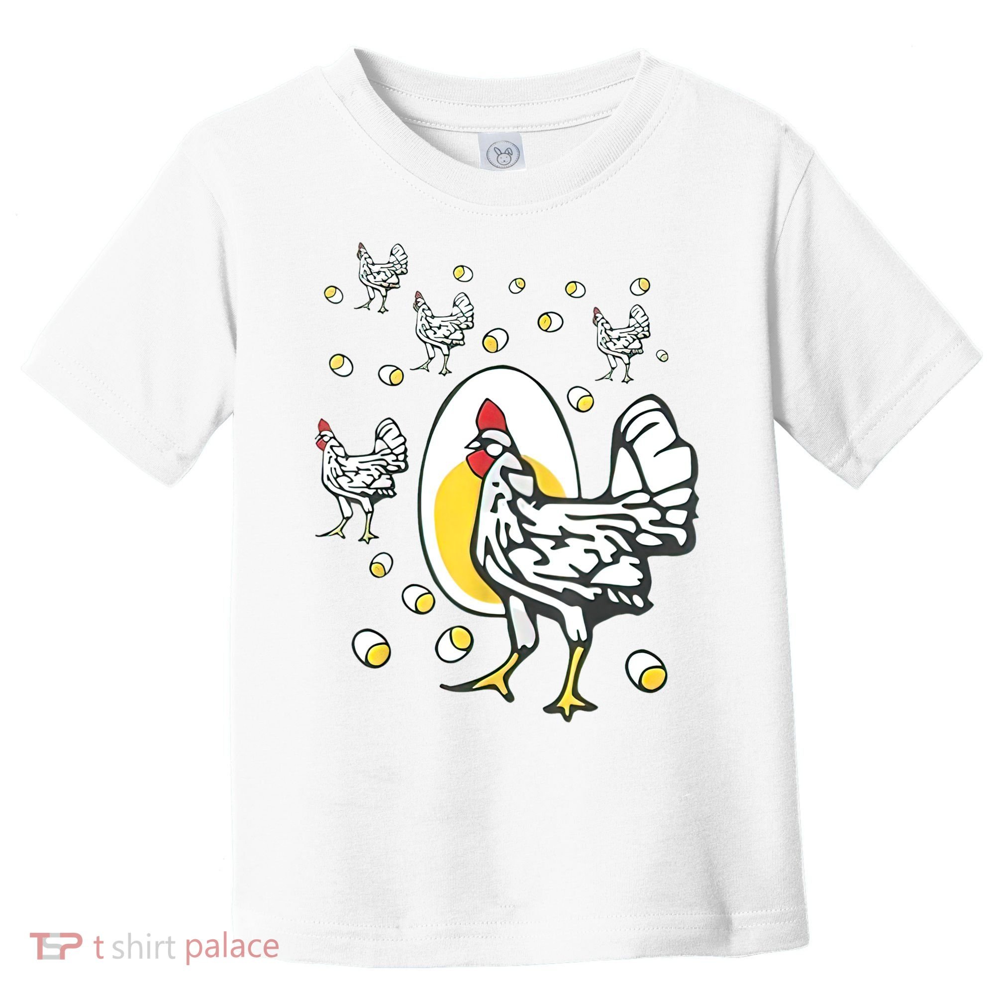 Roseanne Chicken Funny Roseanne Rooster And Egg Toddler T-Shirt