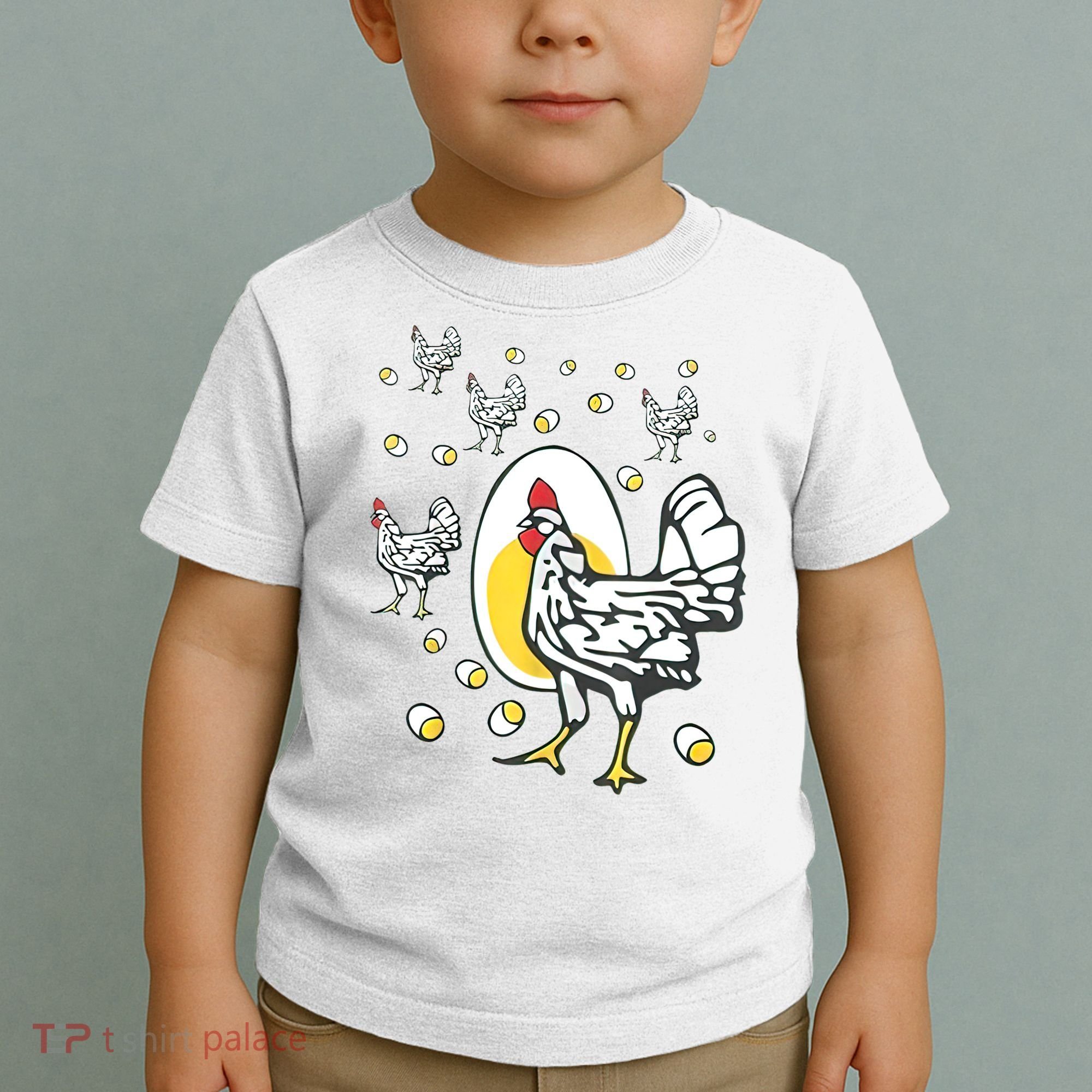 Roseanne Chicken Funny Roseanne Rooster And Egg Toddler T-Shirt