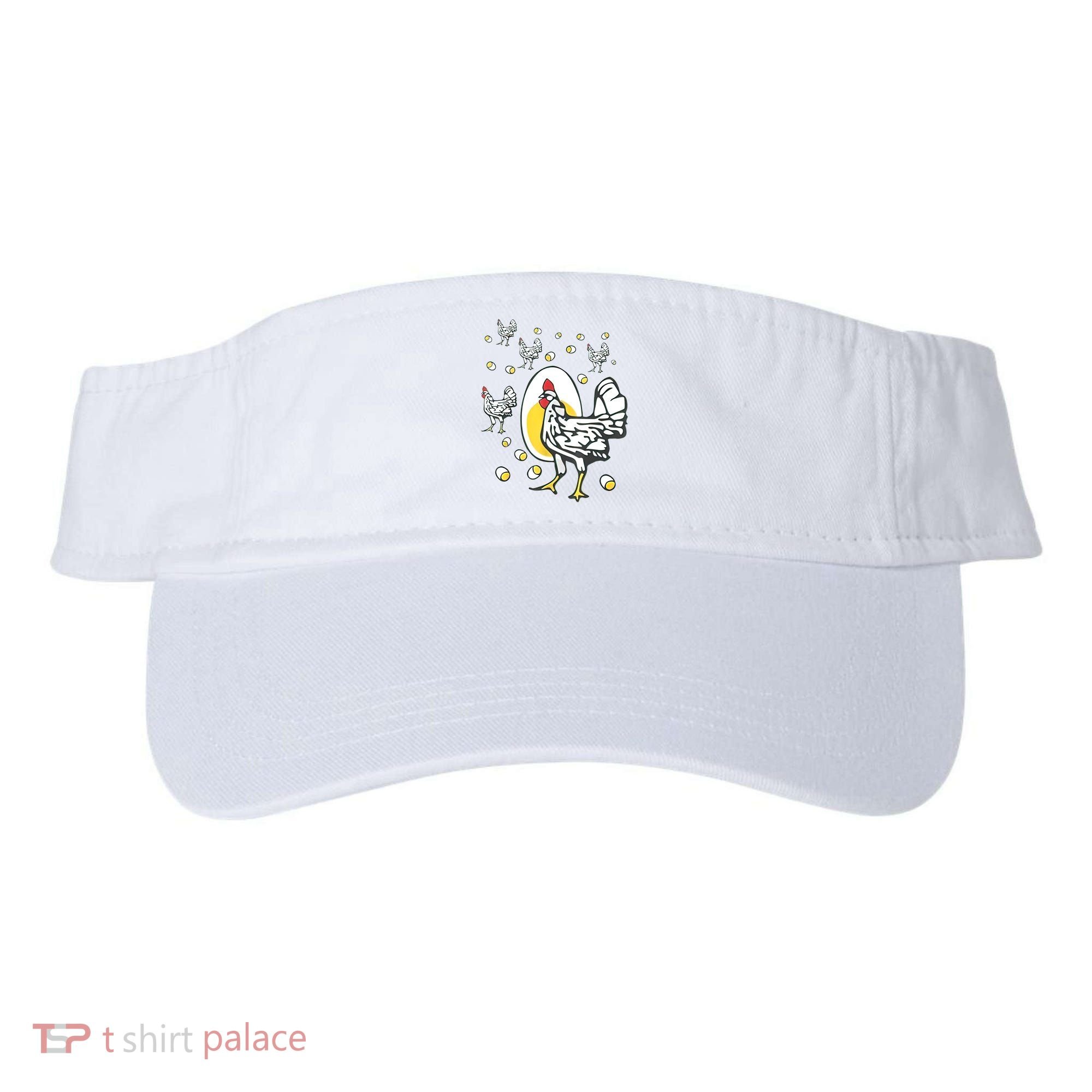 Roseanne Chicken Funny Roseanne Rooster And Egg Visor