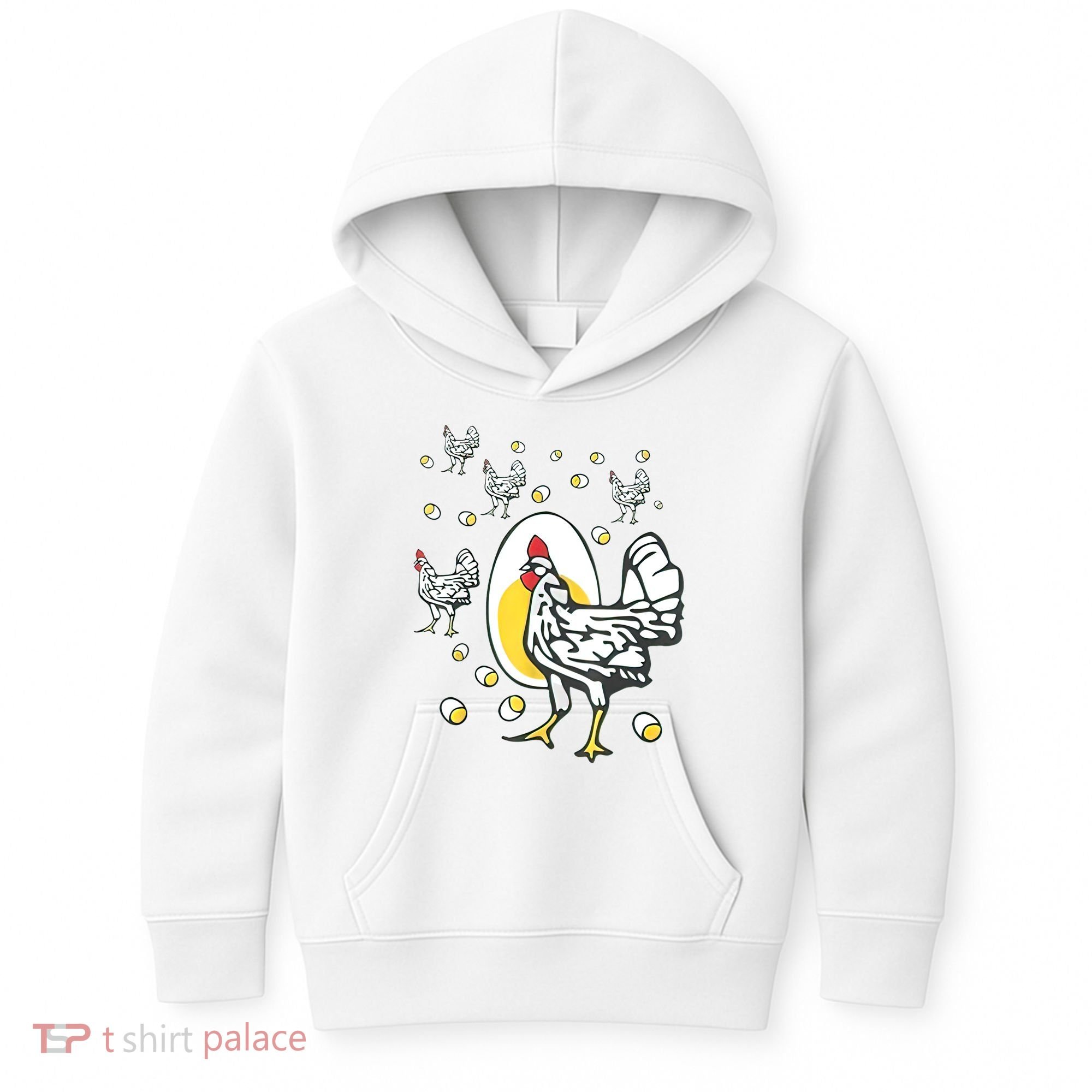 Roseanne Chicken Funny Roseanne Rooster And Egg Kids Hoodie