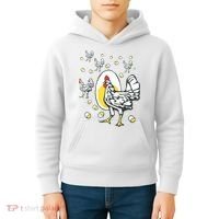 Roseanne Chicken Funny Roseanne Rooster And Egg Kids Hoodie thumb 4