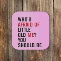 Retro Concert Funny Slogan Coaster thumb 0