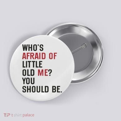 Retro Concert Funny Slogan Button