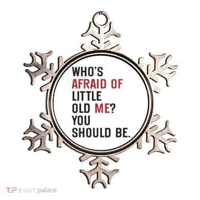 Retro Concert Funny Slogan Ornament
