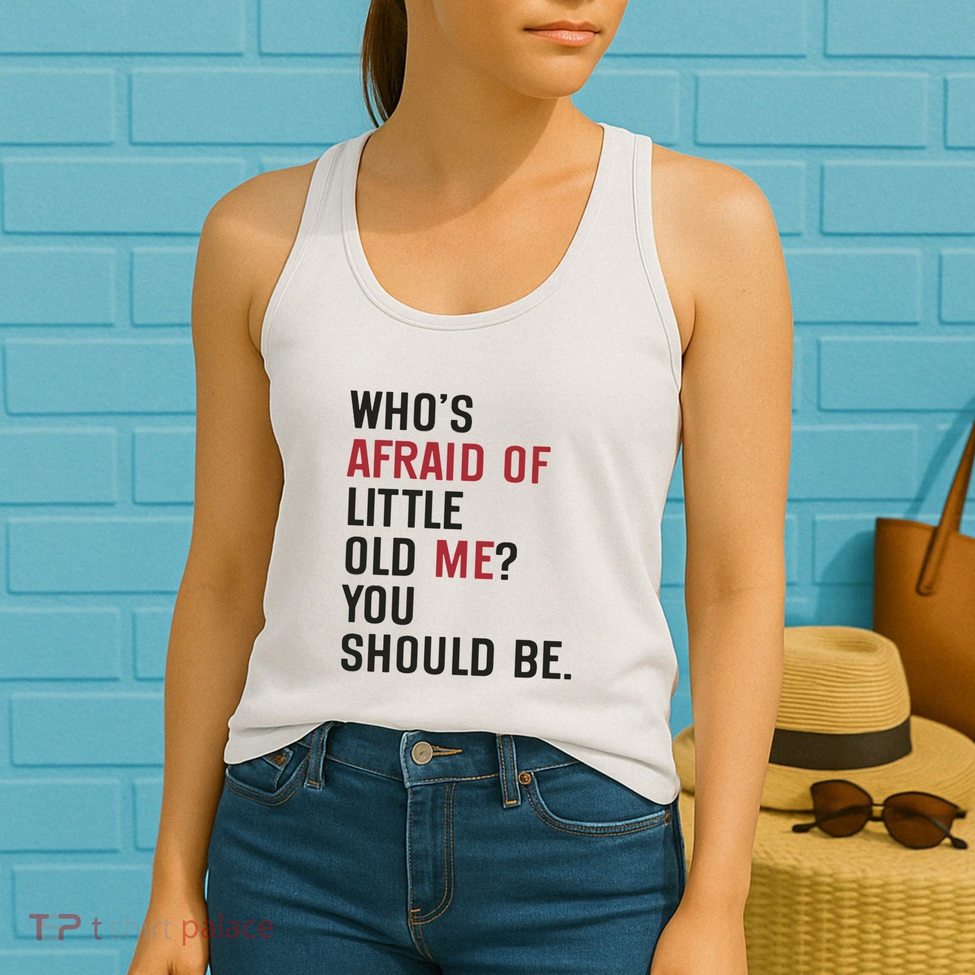 Retro Concert Funny Slogan Women's Tank Top