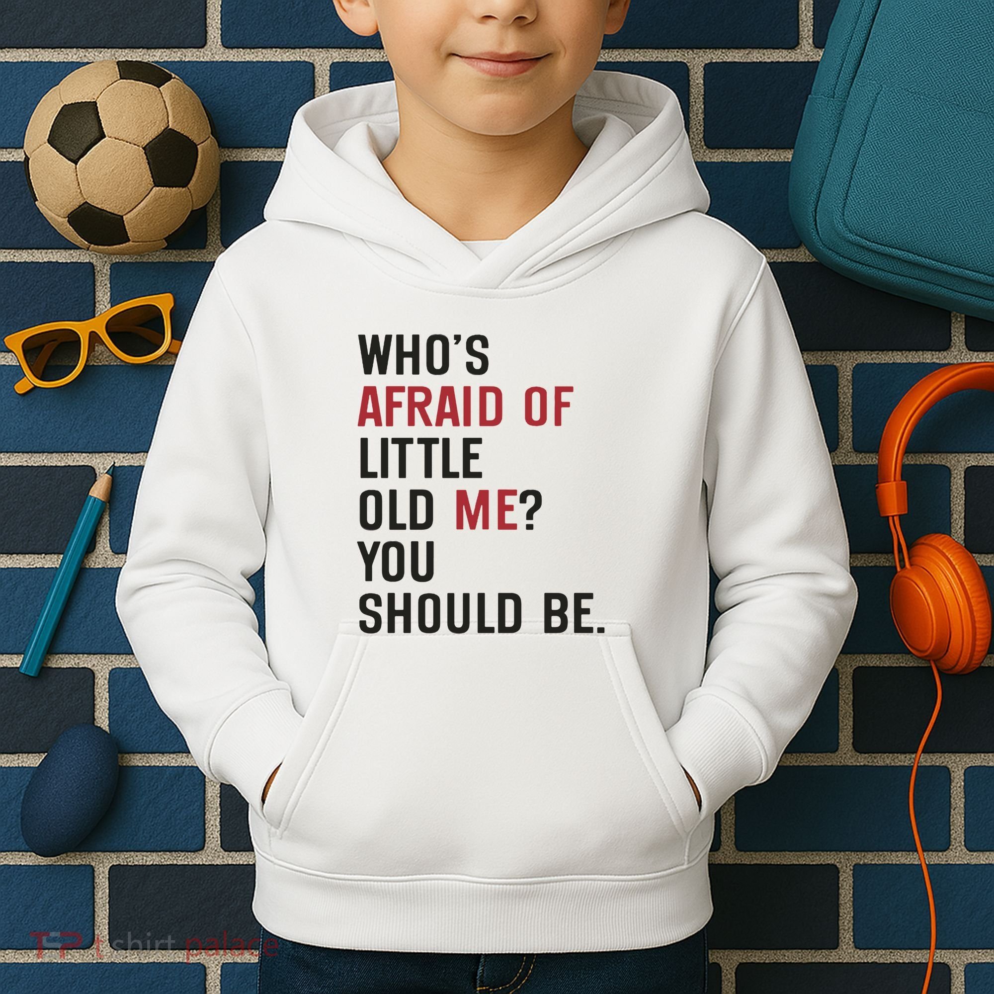 Retro Concert Funny Slogan Kids Hoodie