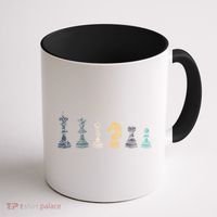 Retro Chess Funny Gift Coffee Mug thumb 1
