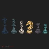 Retro Chess Funny Gift Beanie thumb 2
