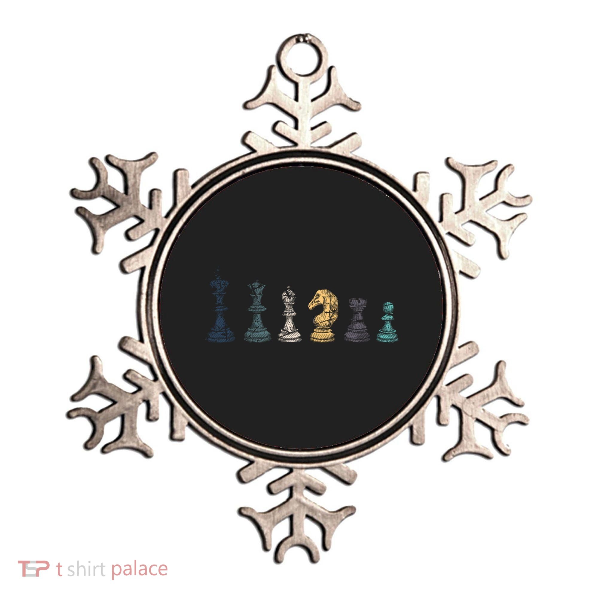 Retro Chess Funny Gift Ornament