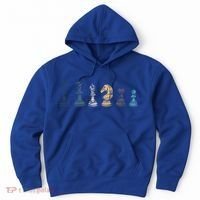 Retro Chess Funny Gift Hoodie thumb 0