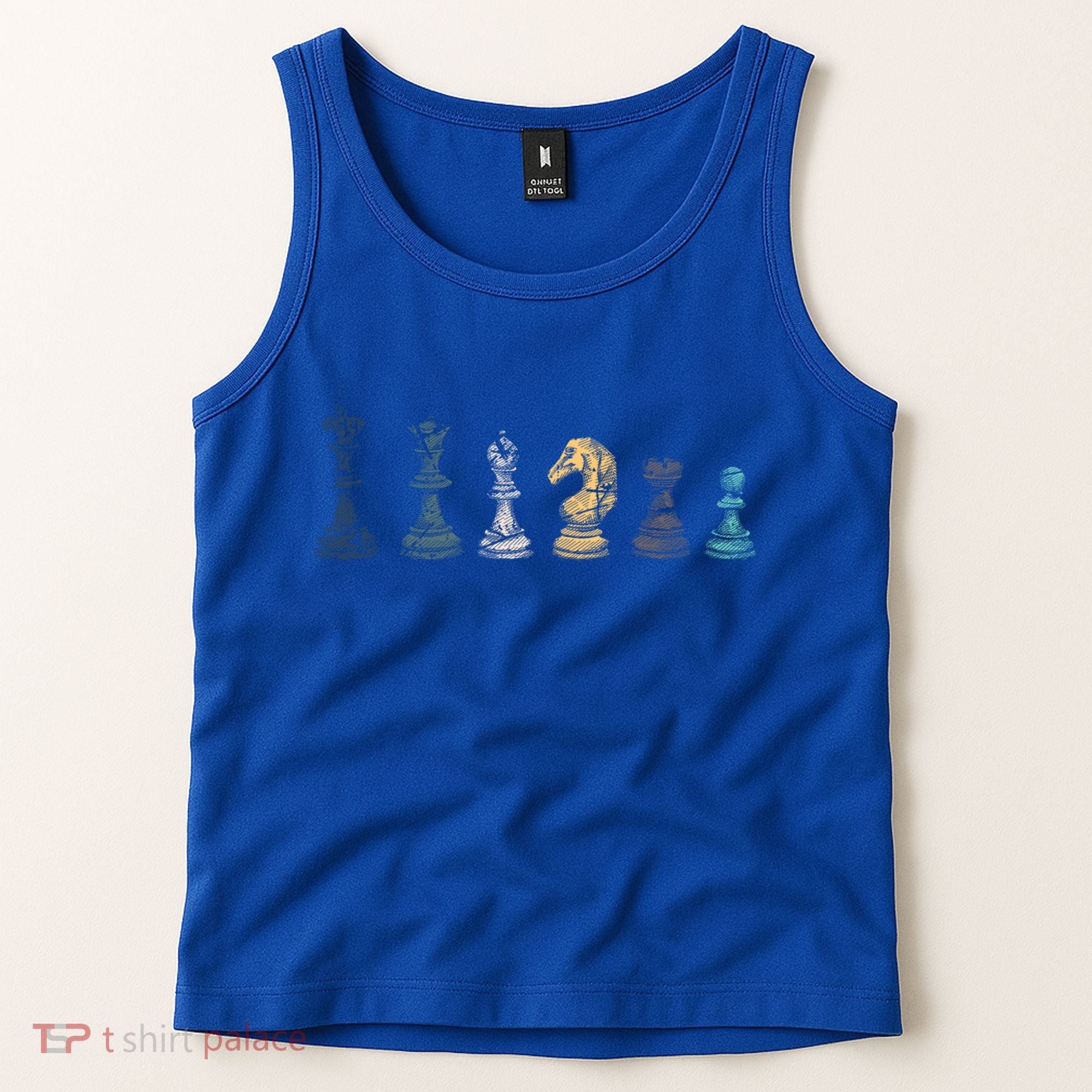 Retro Chess Funny Gift Tank Top