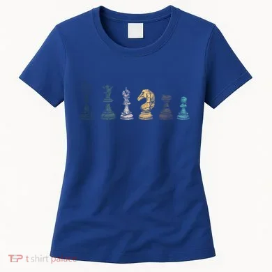 Retro Chess Funny Gift Women's T-Shirt