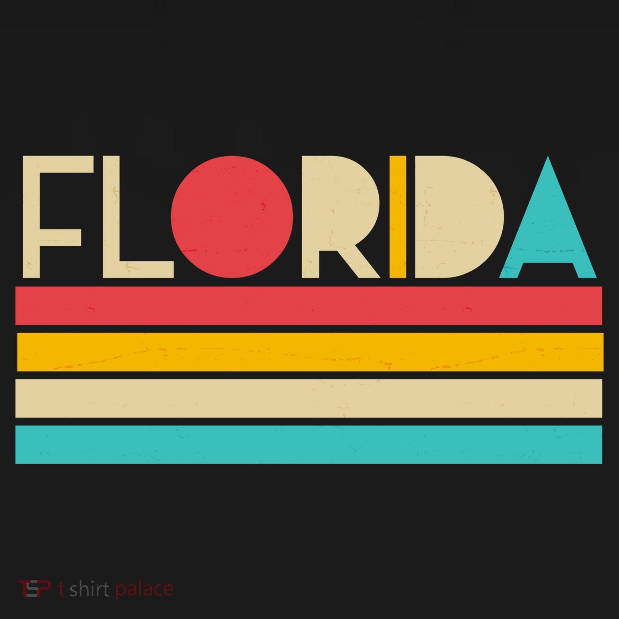 Retro Colors Florida Bucket Hat