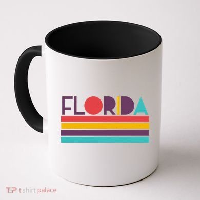 Retro Colors Florida Coffee Mug