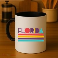 Retro Colors Florida Coffee Mug thumb 4