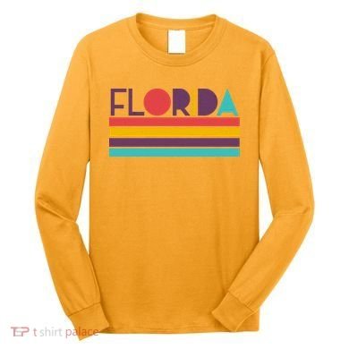 Retro Colors Florida Long Sleeve Shirt