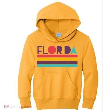 Retro Colors Florida Kids Hoodie