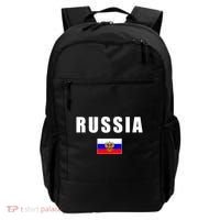 Russia Country Flag Backpack thumb 0