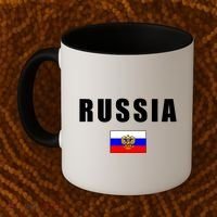 Russia Country Flag Coffee Mug thumb 2