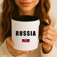 Russia Country Flag Coffee Mug thumb 3
