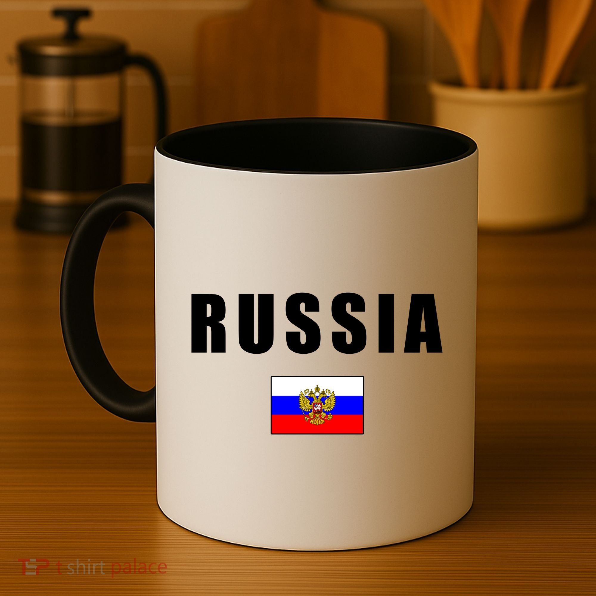 Russia Country Flag Coffee Mug