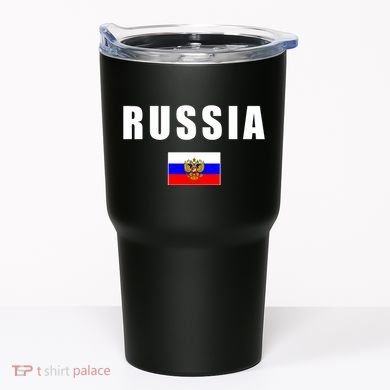 Russia Country Flag Tumbler