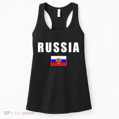 Russia Country Flag Women's Tank Top