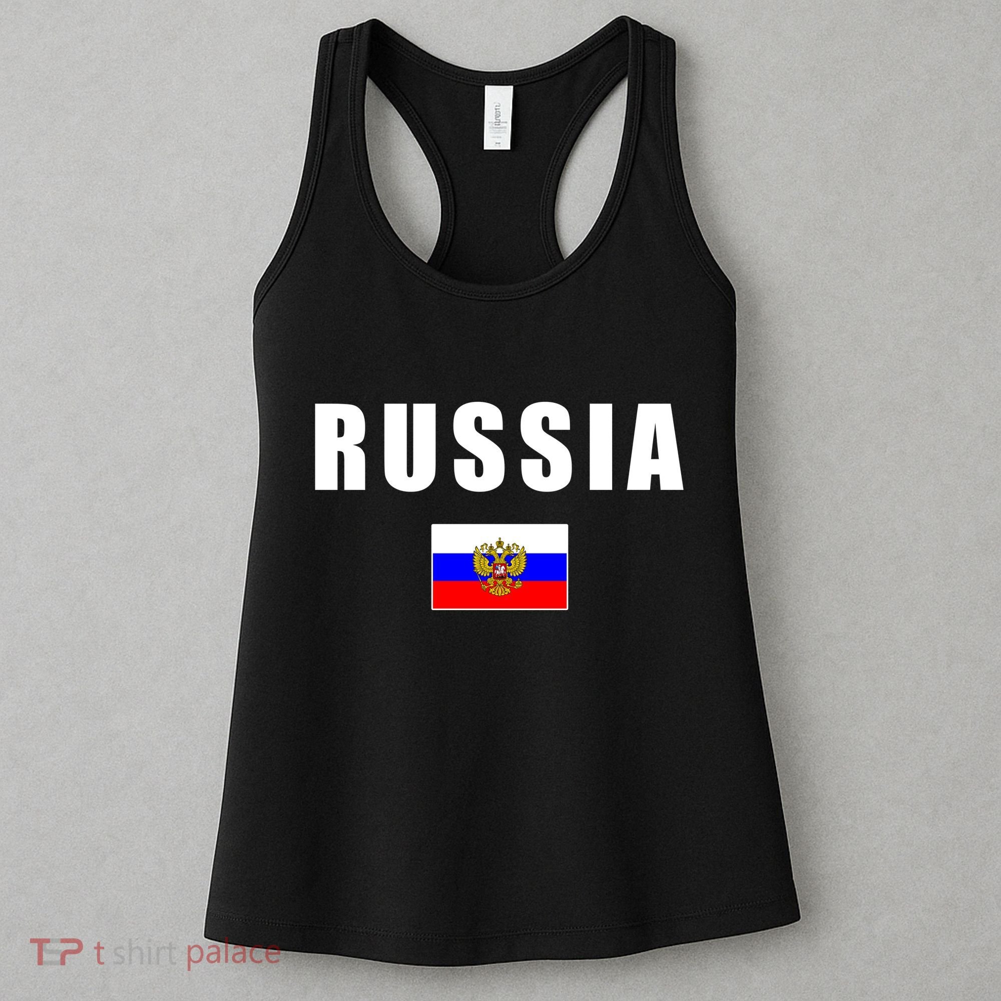 Russia Country Flag Women's Tank Top