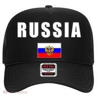Russia Country Flag Hat thumb 0