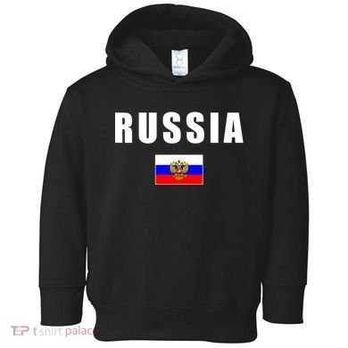 Russia Country Flag Toddler Hoodie