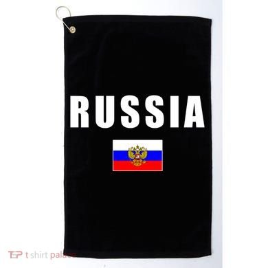 Russia Country Flag Golf Towel