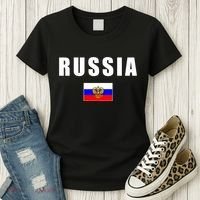 Russia Country Flag Women's T-Shirt thumb 3