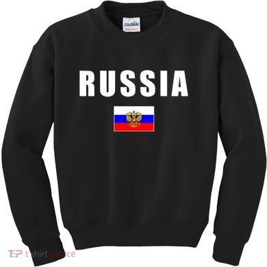 Russia Country Flag Kids Sweatshirt