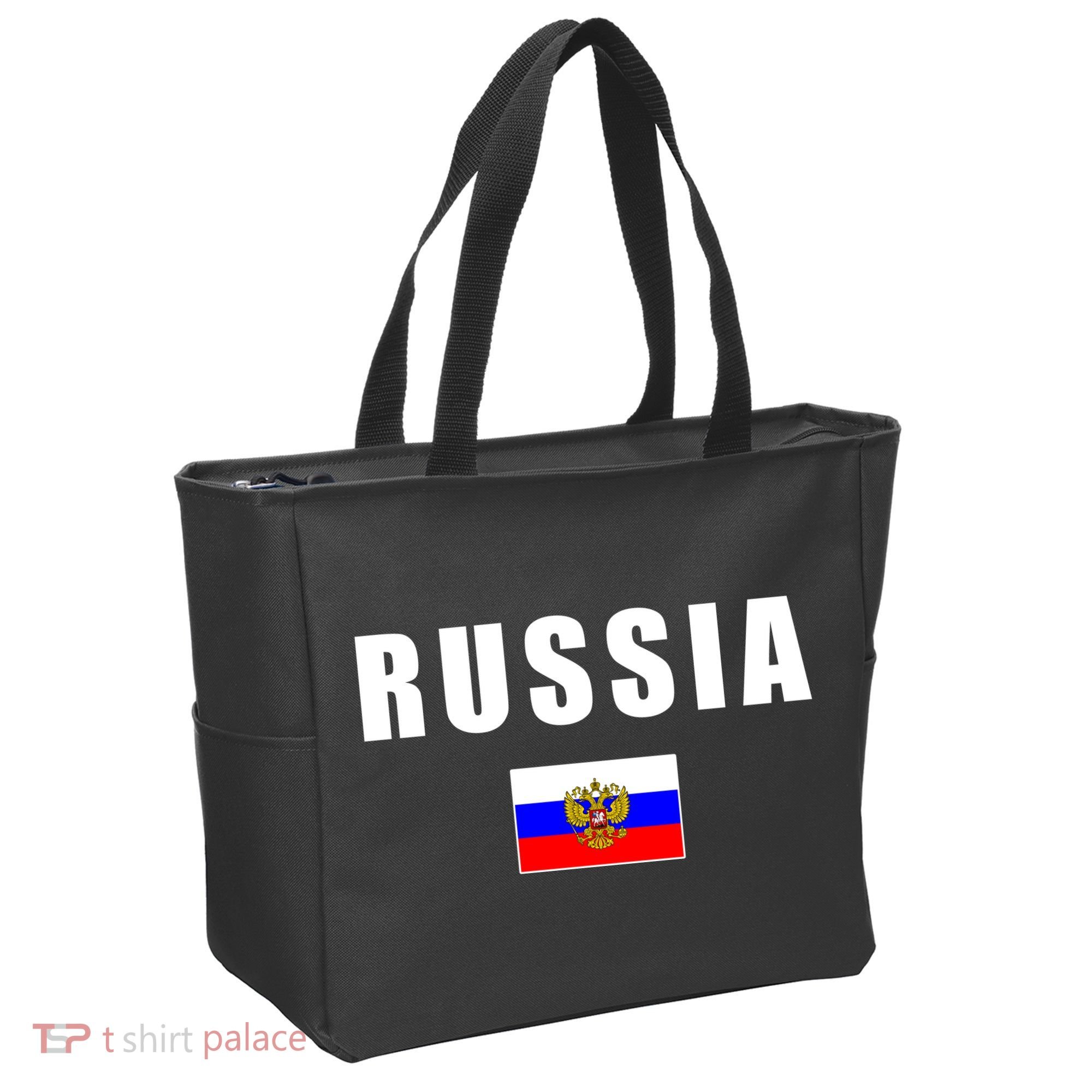 Russia Country Flag Tote Bag
