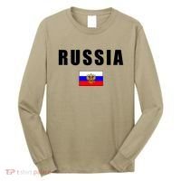 Russia Country Flag Long Sleeve Shirt thumb 0