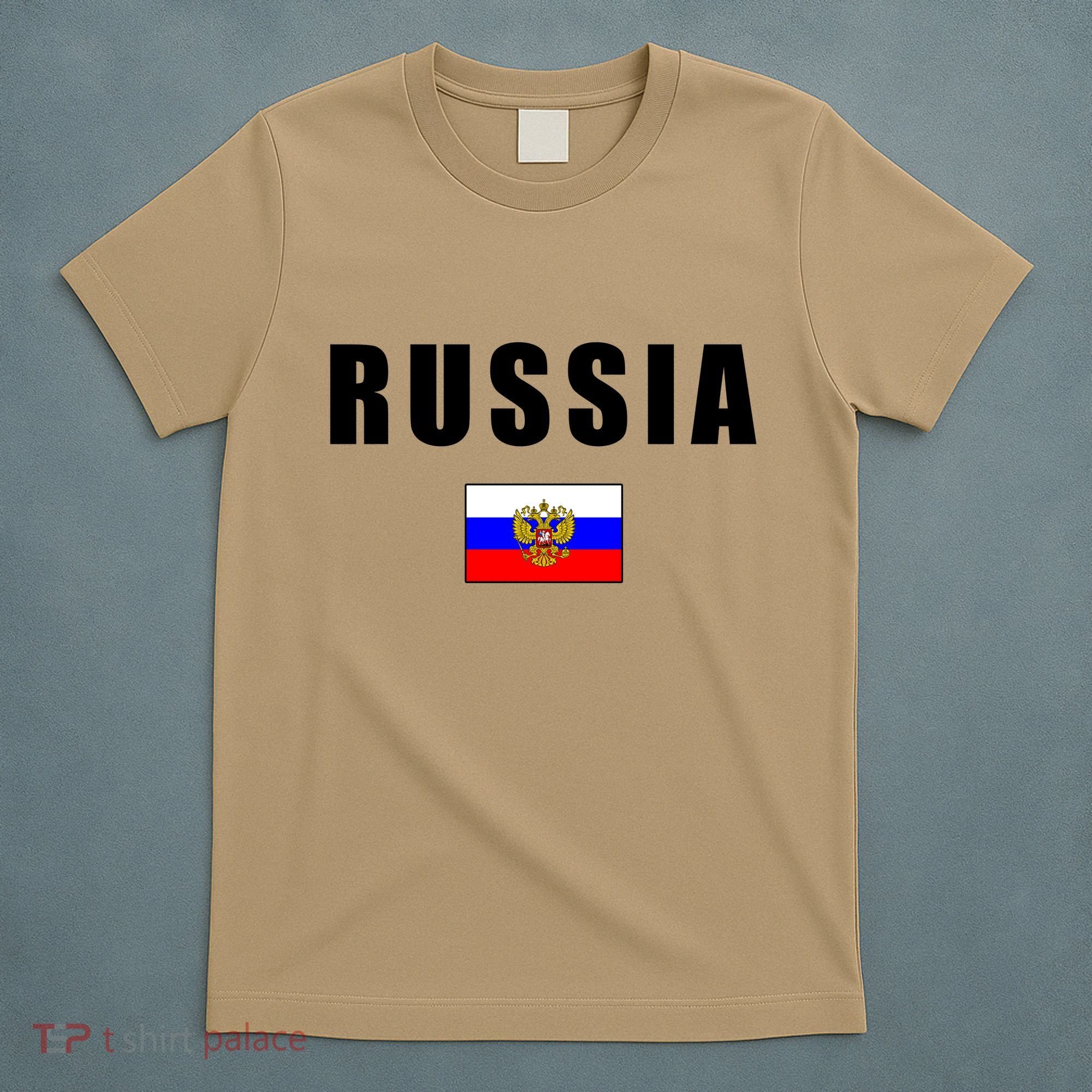 Russia Country Flag T-Shirt