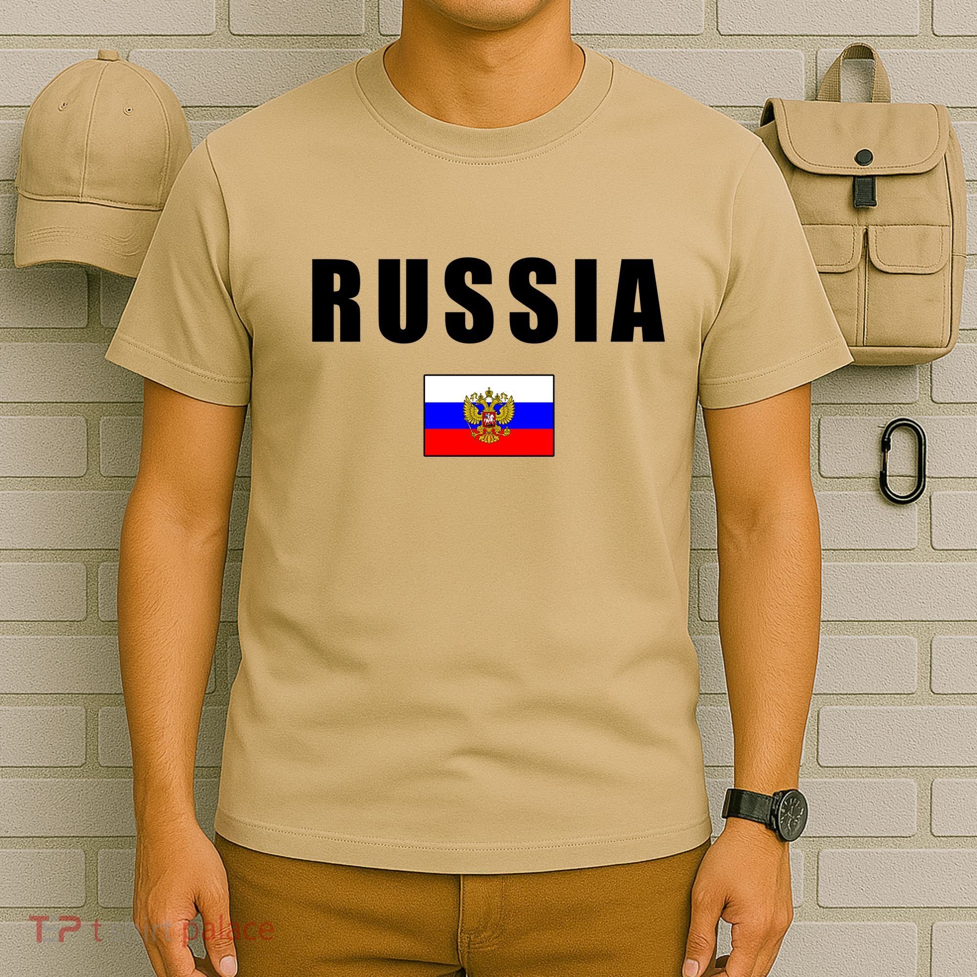 Russia Country Flag T-Shirt
