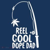 Reel Cool Fathers Day Fishing Dope Dad Weed Marijuana Stoner Women's Tank Top thumb 5
