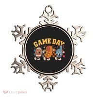Retro Cartoon Football Game Day Ornament thumb 0