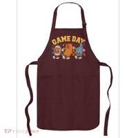 Retro Cartoon Football Game Day Apron thumb 0