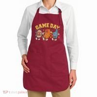 Retro Cartoon Football Game Day Apron thumb 2