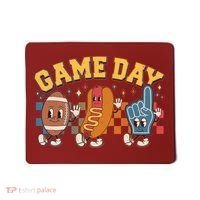 Retro Cartoon Football Game Day Mousepad thumb 0