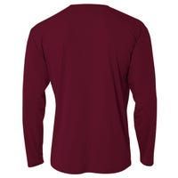 Retro Cartoon Football Game Day Cooling Performance Long Sleeve Crew thumb 1