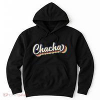 Retro Chacha FatherS Day Hoodie thumb 0