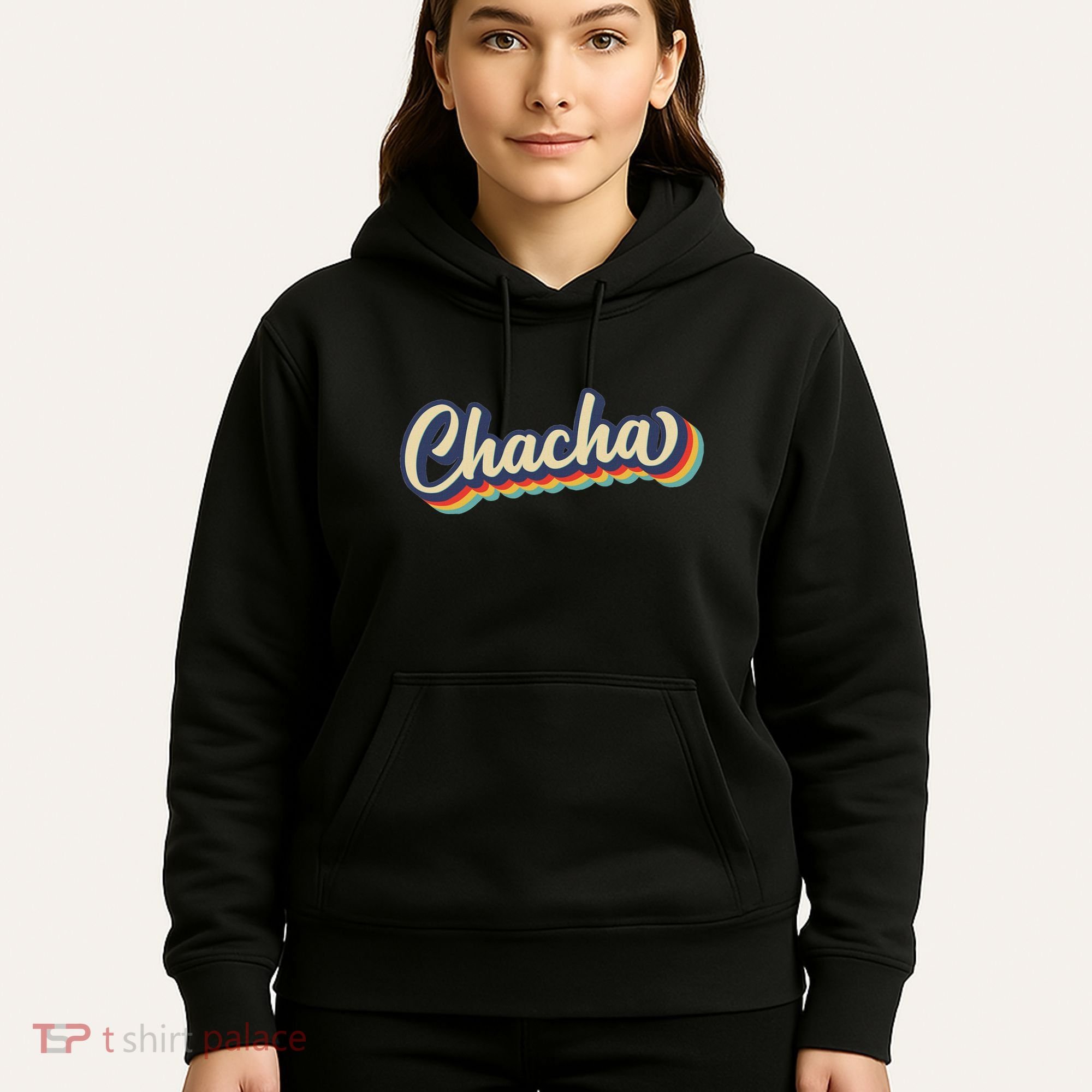 Retro Chacha FatherS Day Hoodie